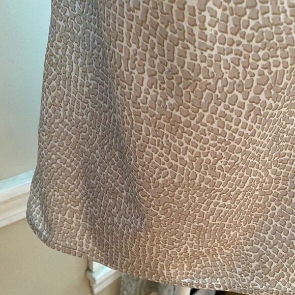 Banana Republic White Tan Short Sleeve Top SZ XS - Picture 6 of 11